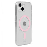 holdit iPhone 13/14/15 Skal MagSafe Cover Rosa Transparent