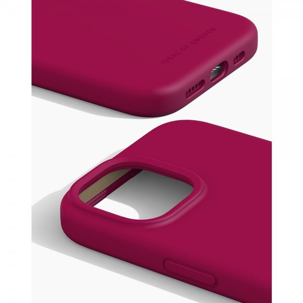Ideal of Sweden iPhone 13/14/15 Cover Silicone Case MagSafe Magenta