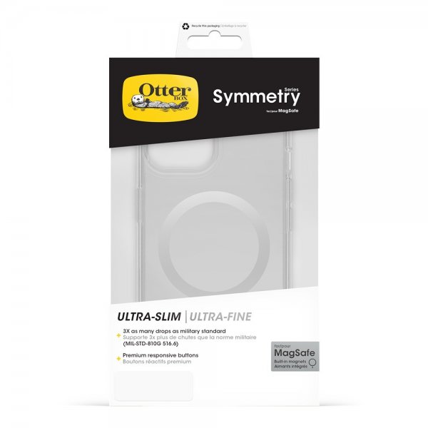 Otterbox iPhone 13/14/15/16e/17e Skal Symmetry MagSafe Clear