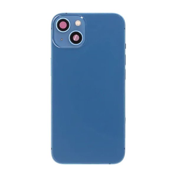iPhone 13 Bagside med Komplet Ramme OEM - Blå