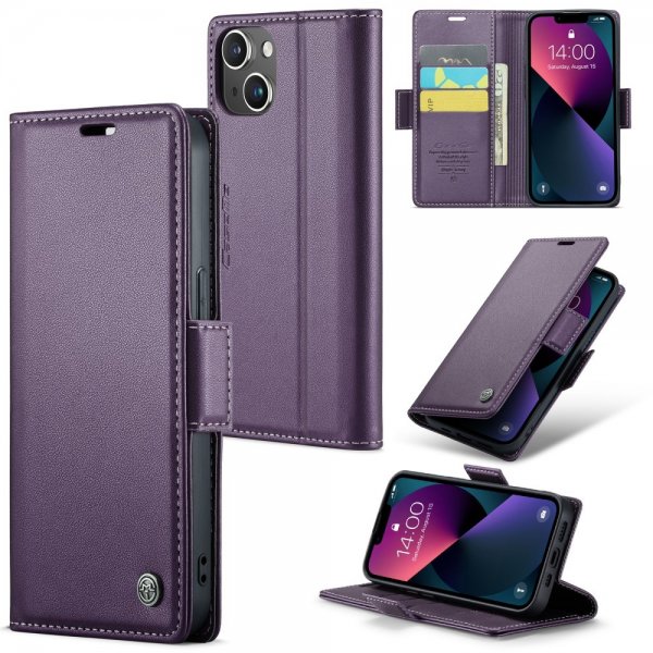 CaseMe iPhone 13 Etui 023-serie Lilla