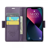 CaseMe iPhone 13 Etui 023-serie Lilla