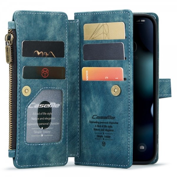 CaseMe iPhone 13 Etui C30 Serie Petrol