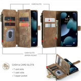 CaseMe iPhone 13 Etui C30 Serie Brun