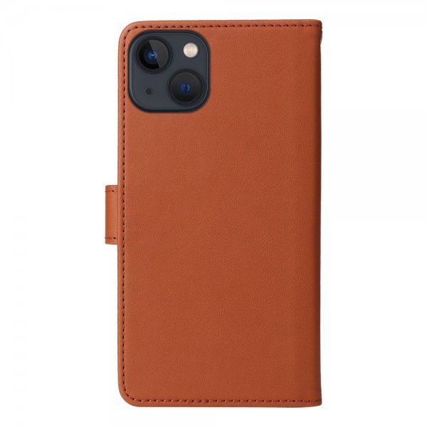 Betopnice iPhone 13 Etui med Aftageligt Cover 005 Brun