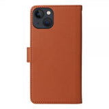 Betopnice iPhone 13 Etui med Aftageligt Cover 005 Brun