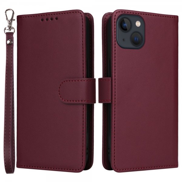 Betopnice iPhone 13 Etui med Aftageligt Cover 005 Rød