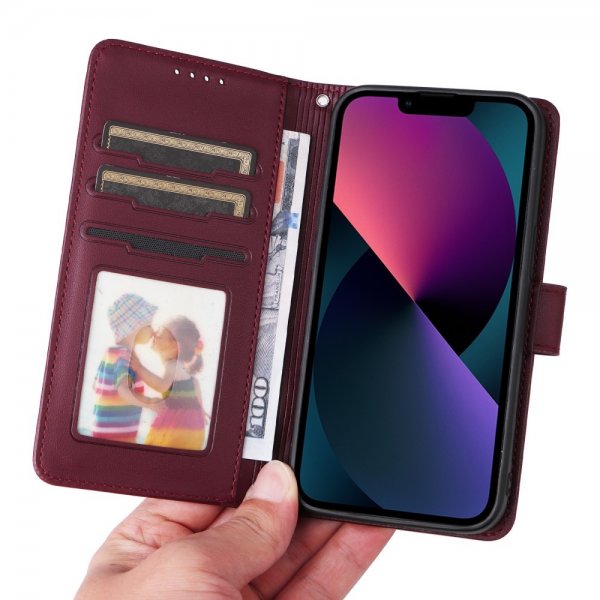 Betopnice iPhone 13 Etui med Aftageligt Cover 005 Rød