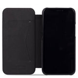 holdit iPhone 13 Etui SlimFlip Wallet Sort