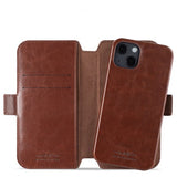 holdit iPhone 13 Wallet Case Magnet Berlin Dark Brown