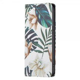 iPhone 13 Pro Flip Cover Motiv Blade og Blomster