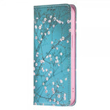 iPhone 13 Pro Flipcover Motiv Blommeblomster