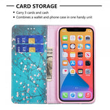 iPhone 13 Pro Flipcover Motiv Blommeblomster