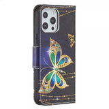 iPhone 13 Pro Cover Motiv Glimmer Sommerfugle