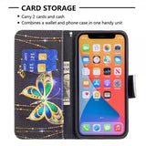 iPhone 13 Pro Cover Motiv Glimmer Sommerfugle