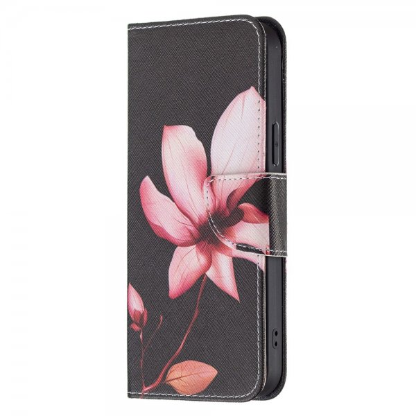 iPhone 13 Pro Cover Motiv Rosa Lotus