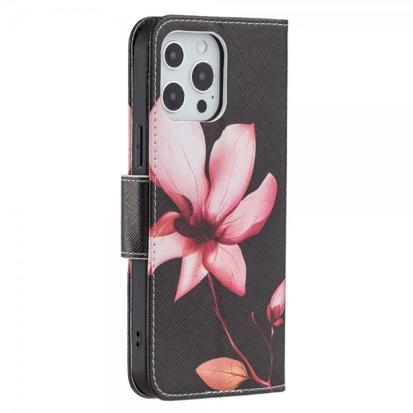 iPhone 13 Pro Cover Motiv Rosa Lotus