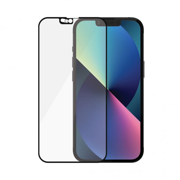 PanzerGlass iPhone 13/iPhone 13 Pro Skærmbeskyttelse Edge-to-Edge Swarovski CamSlider