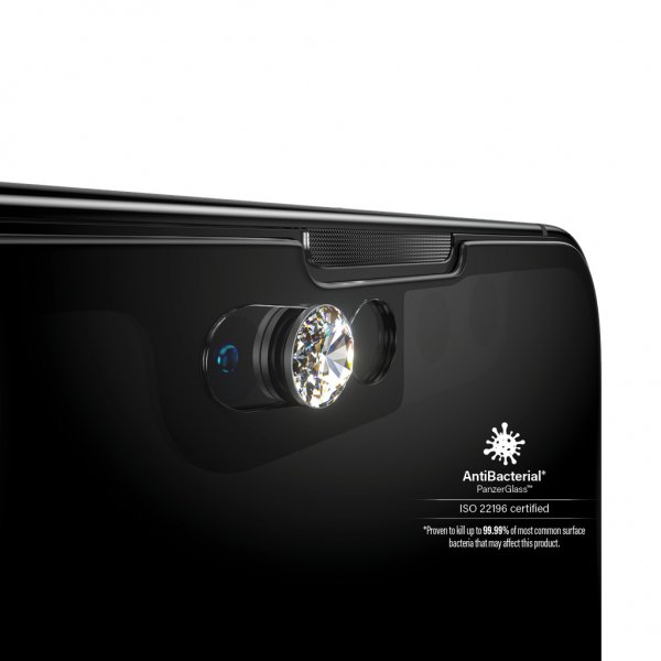 PanzerGlass iPhone 13/iPhone 13 Pro Skærmbeskyttelse Edge-to-Edge Swarovski CamSlider