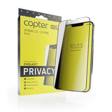 Copter iPhone 13/iPhone 13 Pro Skærmbeskyttelse Exoglass Curved Privacy
