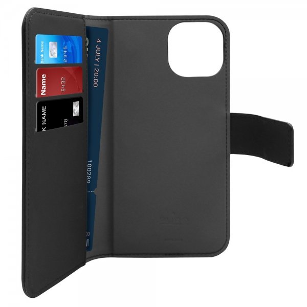 Puro iPhone 13/iPhone 14 Cover Detachable MagSafe Wallet Case Sort