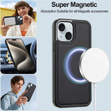 Nordic Covers iPhone 13/iPhone 14 Cover med aftageligt MagSafe-cover Raven Black
