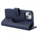 iPhone 13/iPhone 14 Etui med Aftageligt Cover MagSafe Blå