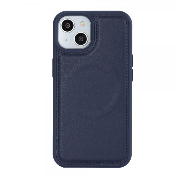 iPhone 13/iPhone 14 Etui med Aftageligt Cover MagSafe Blå