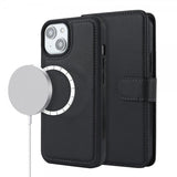 iPhone 13/iPhone 14 Cover med Aftageligt Cover MagSafe Sort