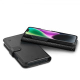 Spigen iPhone 13/iPhone 14 Cover Wallet S Sort