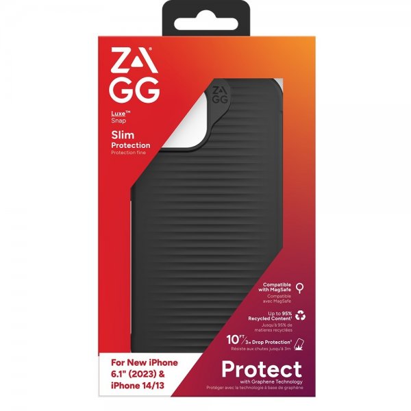 ZAGG iPhone 13/iPhone 14/iPhone 15 Cover Luxe Snap Sort