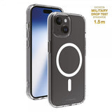 Vivanco iPhone 13/iPhone 14/iPhone 15 Cover Mag Clear Transparent