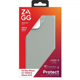 ZAGG iPhone 13/iPhone 14/iPhone 15 Cover Manhattan Snap Sage