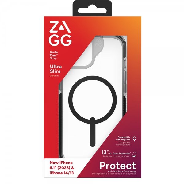 ZAGG iPhone 13/iPhone 14/iPhone 15 Cover Santa Cruz Snap Sort