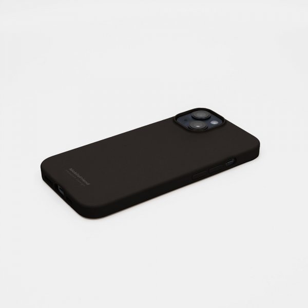 MobileFriend iPhone 13/iPhone 14/iPhone 15 Cover Silikone Sort