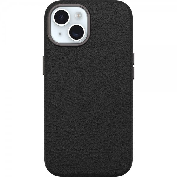 Otterbox iPhone 13/14/15 Cover Symmetry Cactus Leather MagSafe Noir Ash