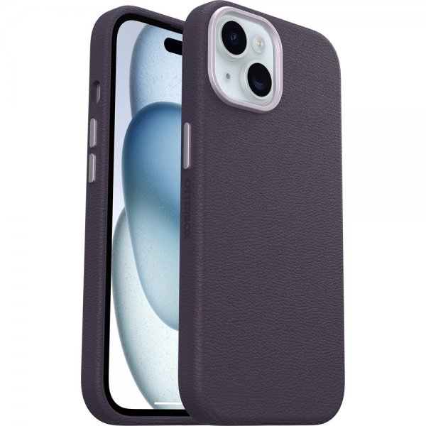 Otterbox iPhone 13/14/15 Cover Symmetry Cactus Leather MagSafe Plum Luxe