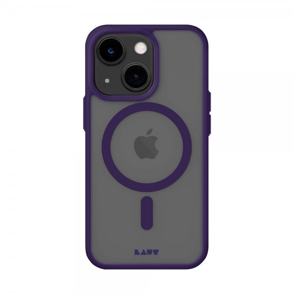 LAUT iPhone 13/iPhone 14 Cover Huex Protect MagSafe Dark Purple