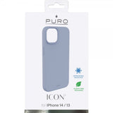 Puro iPhone 13/iPhone 14 Cover Icon Blå