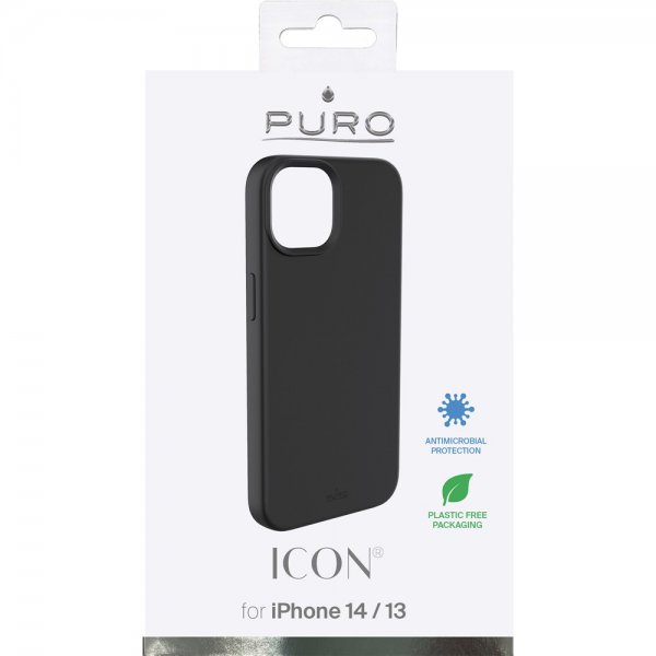 Puro iPhone 13/iPhone 14 Cover Ikon Sort
