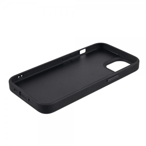 iPhone 13/iPhone 14 Cover med Indbygget Display E Ink Case Sort