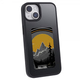 iPhone 13/iPhone 14 Cover med Indbygget Display E Ink Case Sort
