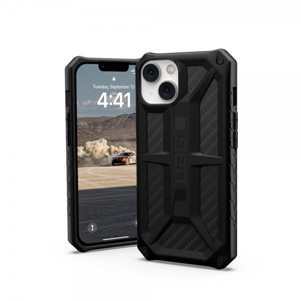 Urban Armor Gear (UAG) iPhone 13/iPhone 14 Cover Monarch Carbon Fiber