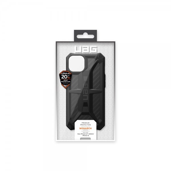 Urban Armor Gear (UAG) iPhone 13/iPhone 14 Cover Monarch Carbon Fiber
