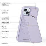 Dux Ducis iPhone 13/iPhone 14 Cover Rafi II Series MagSafe Lilla