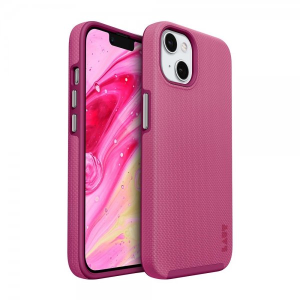 LAUT iPhone 13/iPhone 14 Cover Shield Bubblegum Pink