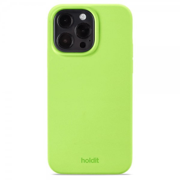 holdit iPhone 14 Pro Max Cover Silikone Acid Green