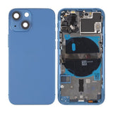 iPhone 13 Mini Bagside Komplet Med Smådele - Blå