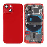 iPhone 13 Mini Bagside Komplet Med Smådele - Rød