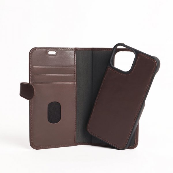 Buffalo iPhone 13 Mini Cover Buffalo Aftageligt Cover Brun